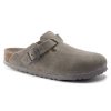 BIRKENSTOCK Boston Soft Footbed Suede