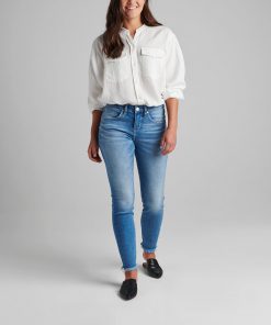 JAG Cecilia Mid Rise Skinny Jeans