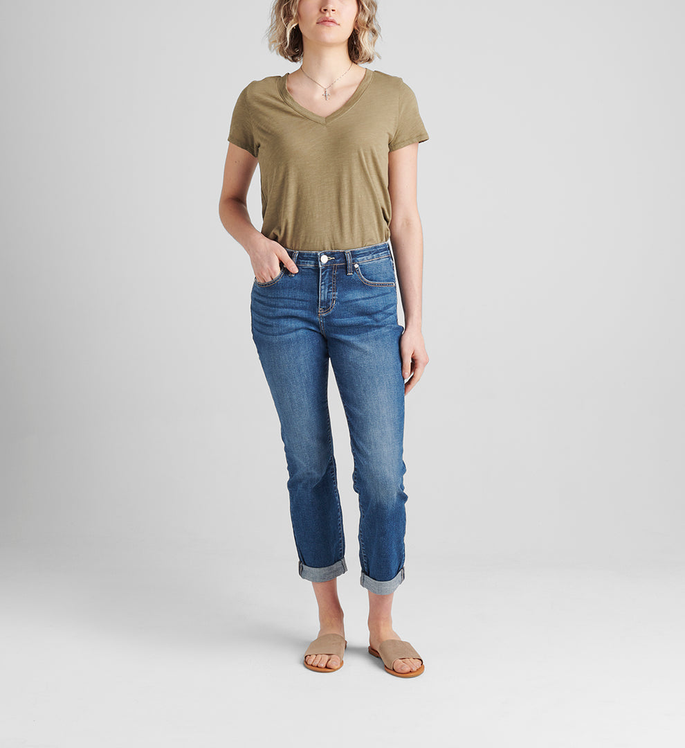 JAG Carter Mid Rise Girlfriend