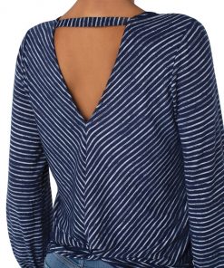 Liverpool Los Angeles Twist Back Long Sleeve Knit