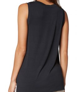 Liverpool Los Angeles Sleeveless V Neck Knit Tee