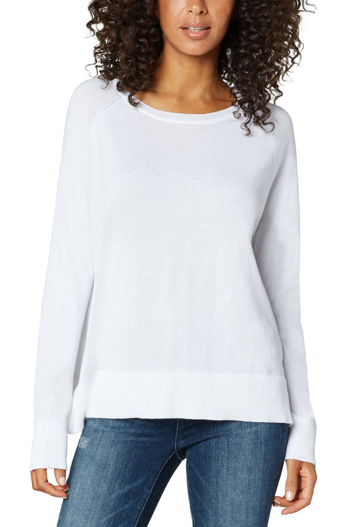 Liverpool Los Angeles Raglan Sweater With Side Slits