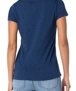 Liverpool Los Angeles Slim Fit V Neck Tee