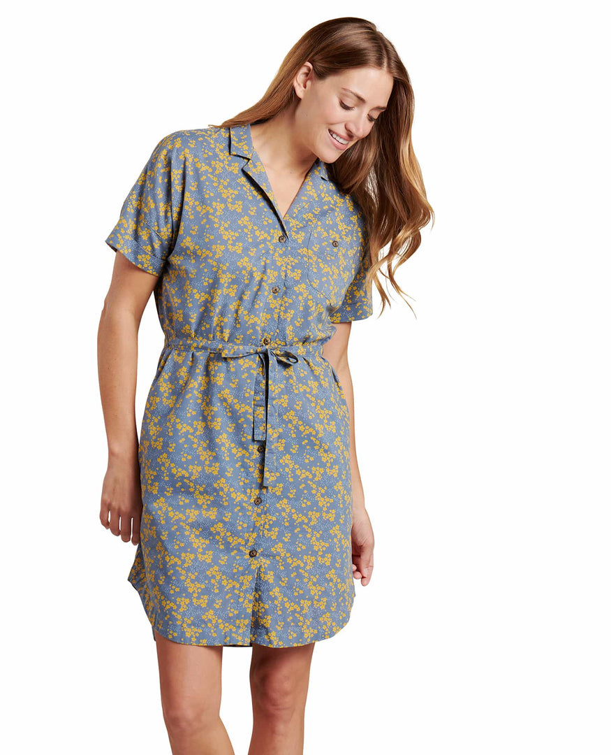 TOAD&CO Willet Short Sleeve Shirtdress