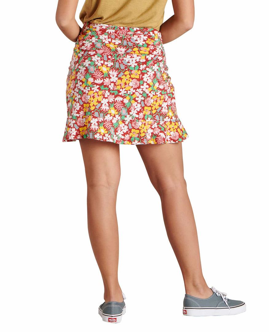 TOAD&CO Chaka Ruffle Skirt