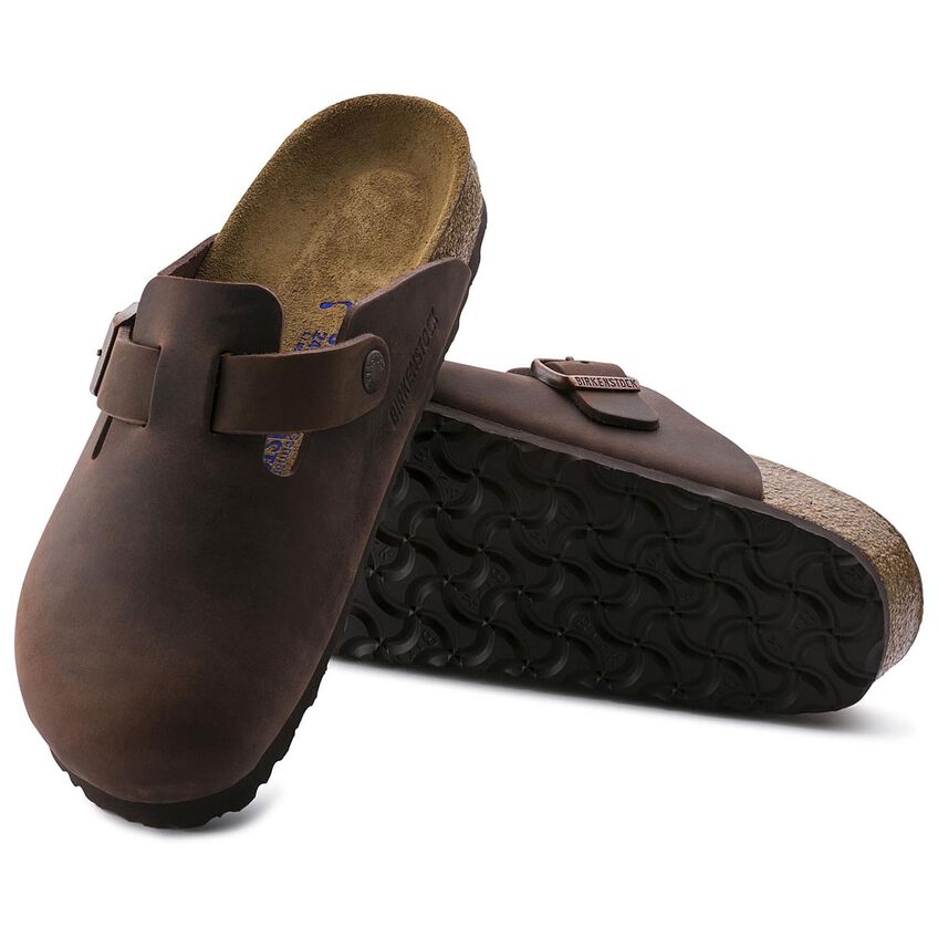 BIRKENSTOCK Boston Soft Footbed Leather
