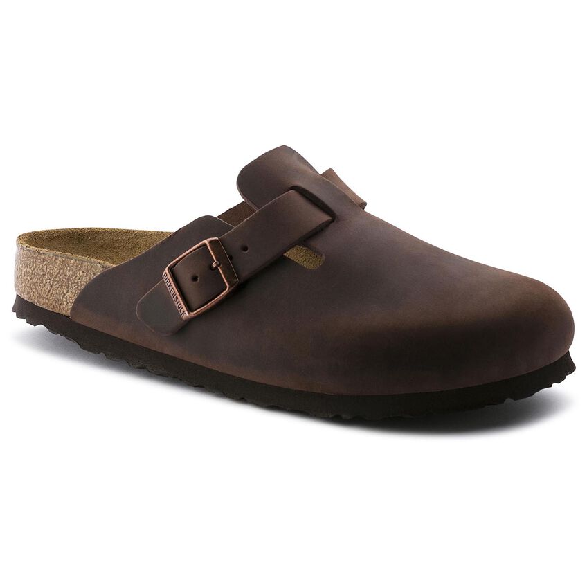 BIRKENSTOCK Boston Soft Footbed Leather